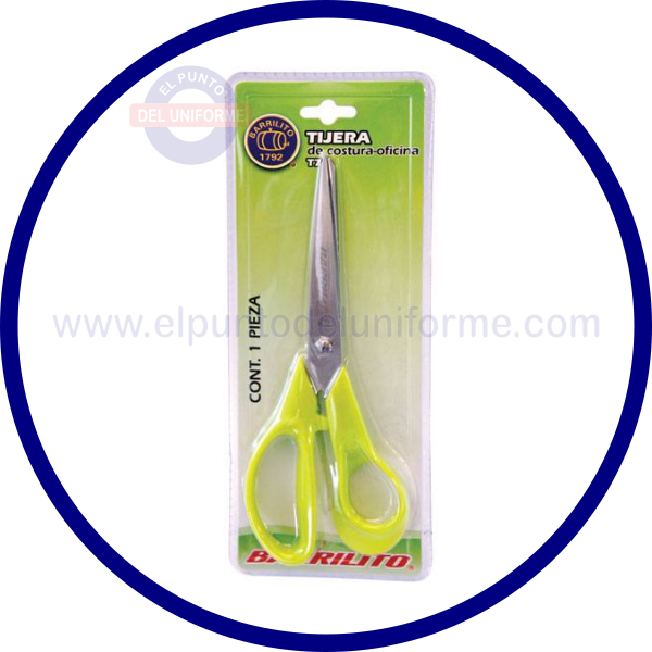TIJERA DE OFICINA BARRILITO 7"