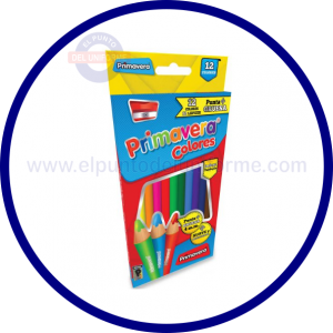 COLORES PRIMAVERA X 12