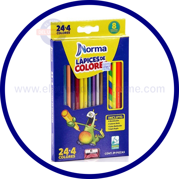 COLORES NORMA 24+4