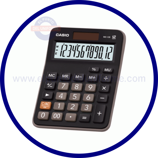 CALCULADORA CASIO MX - 12B