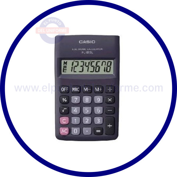 CALCULADORA CASIO 815L NEGRA